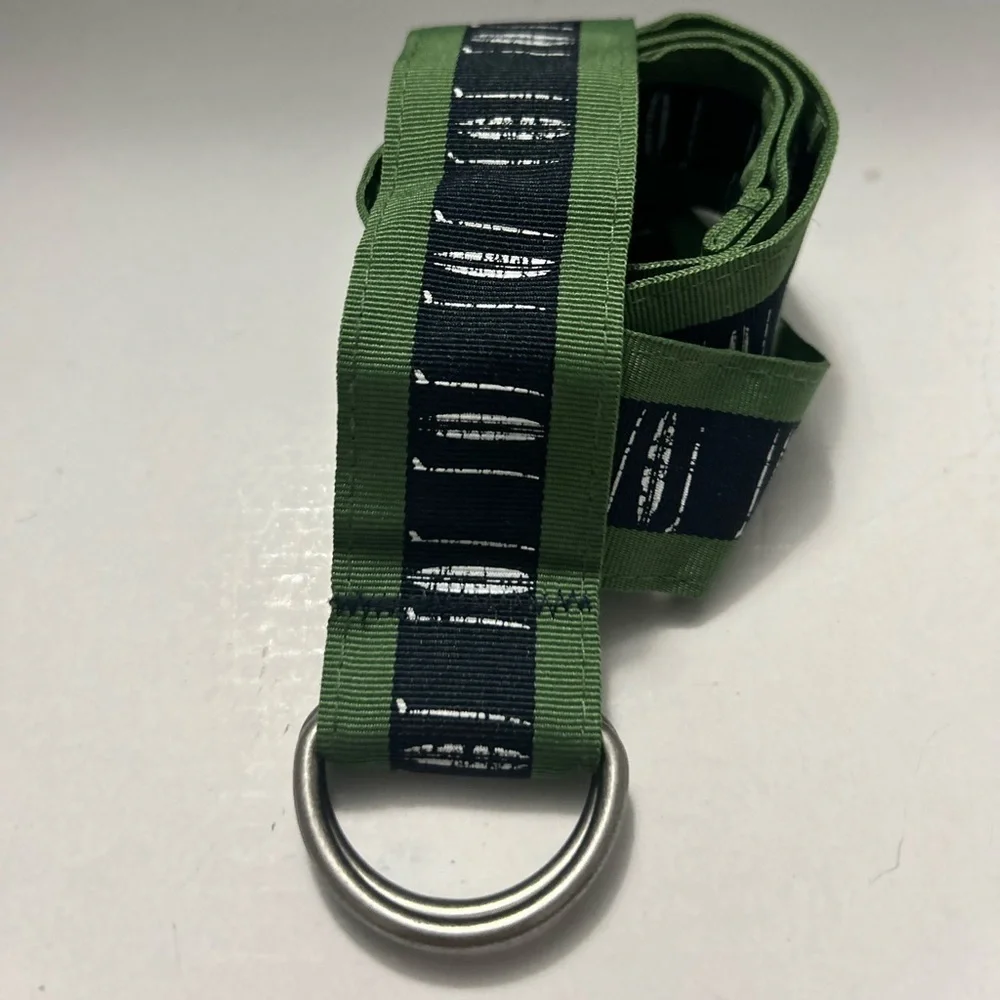Women’s Nylon Green and Blue Belt 34”